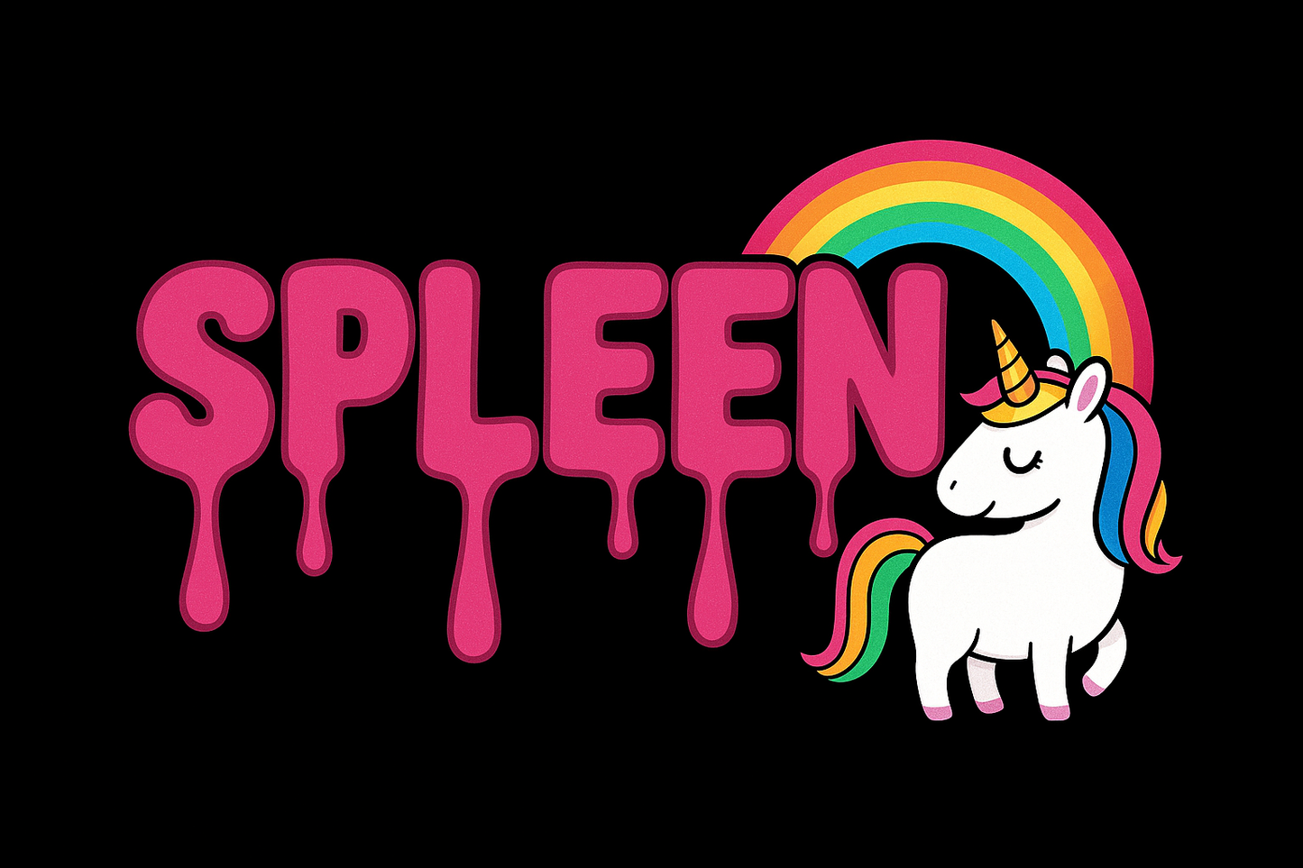 t-shirt spleen unicorn - Marcello Rapisardi - Pasticceria & Dessert